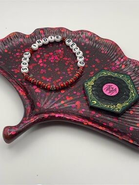 Red & Black Trinket Tray